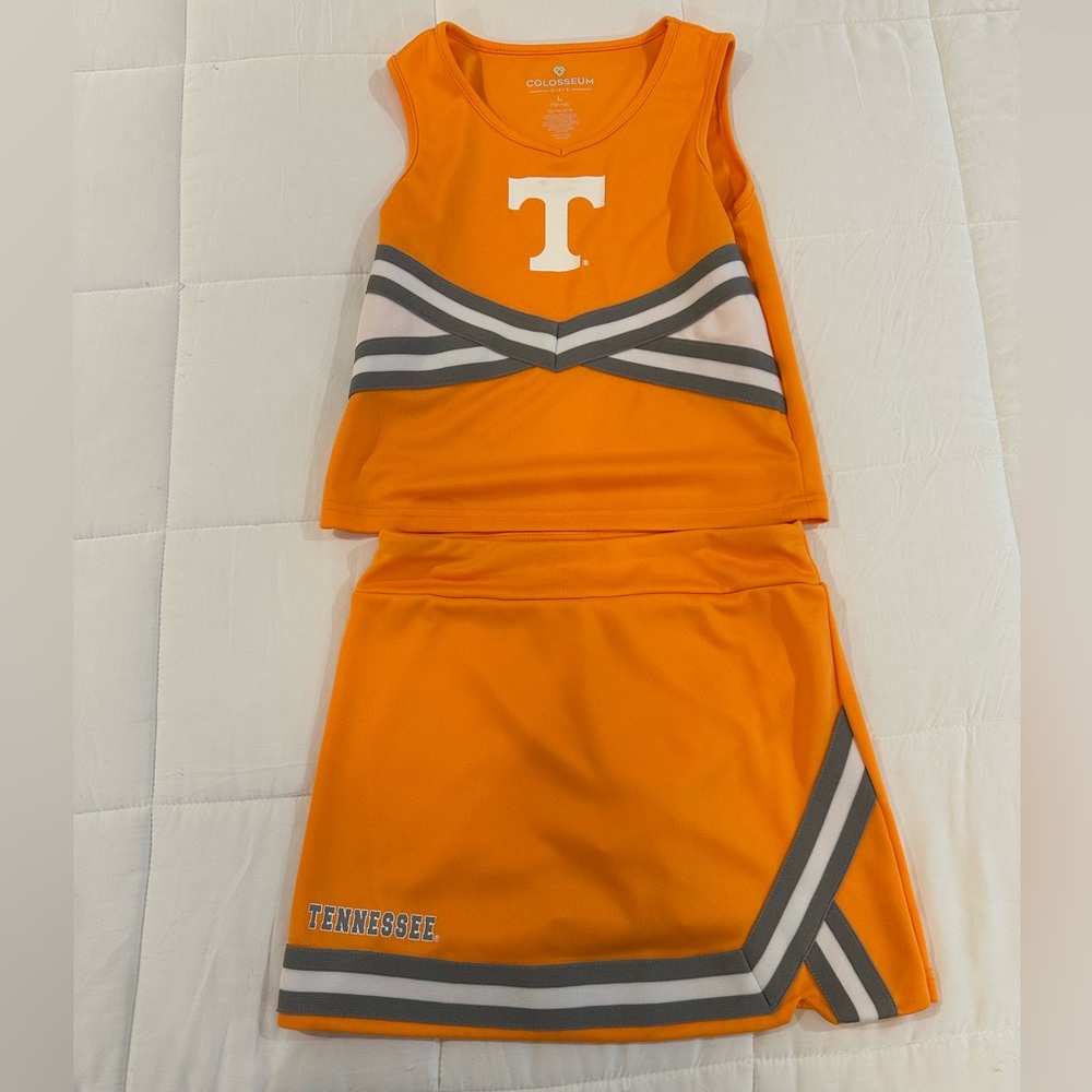Colosseum Girls Orange Tennessee Cheer Set
